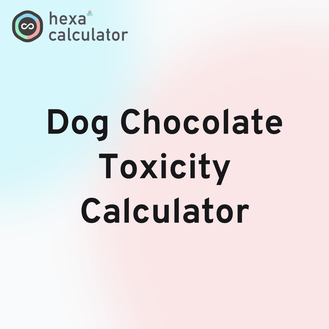Chocolate Toxicity Calculator for Dogs Card Image