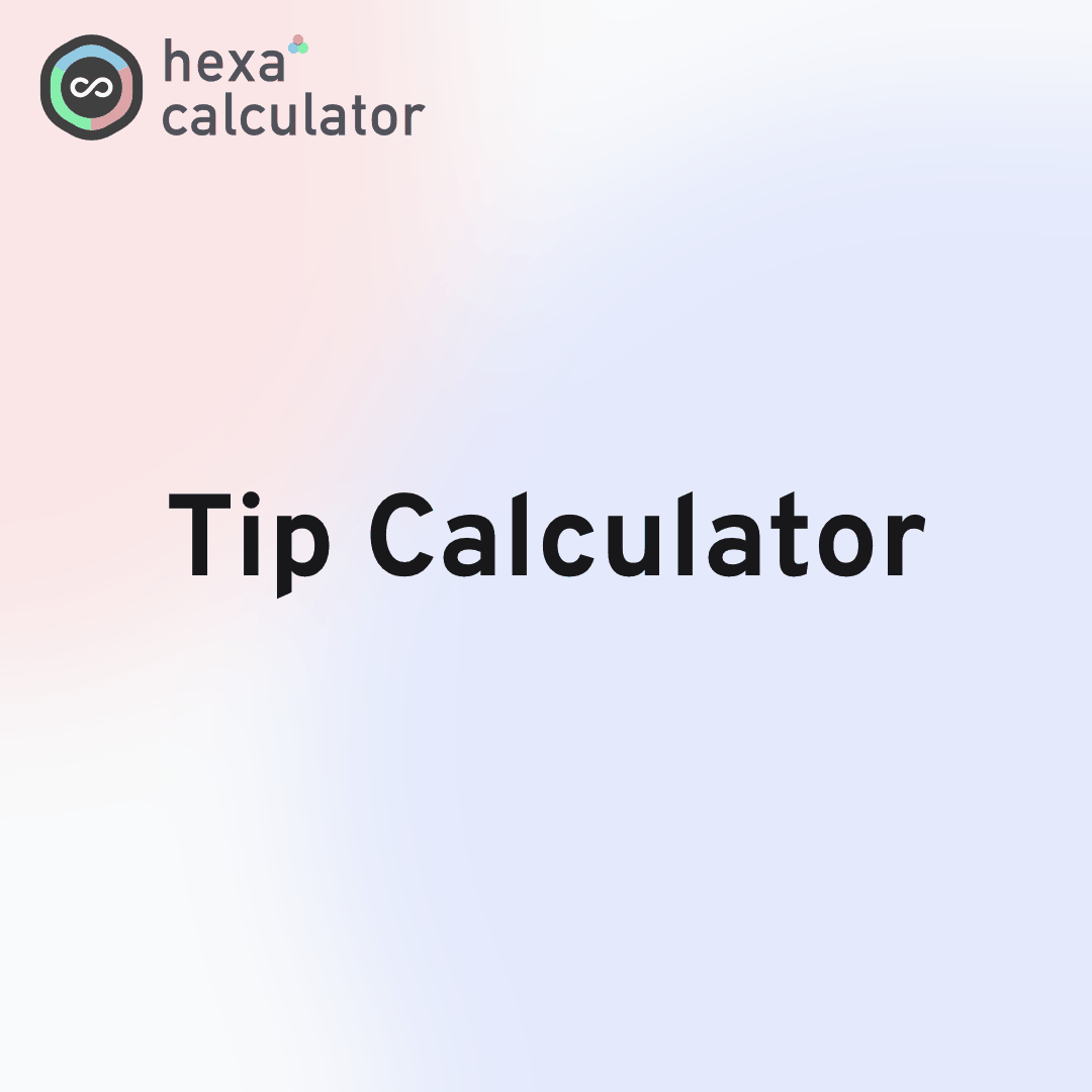 Tip Calculator Card Image