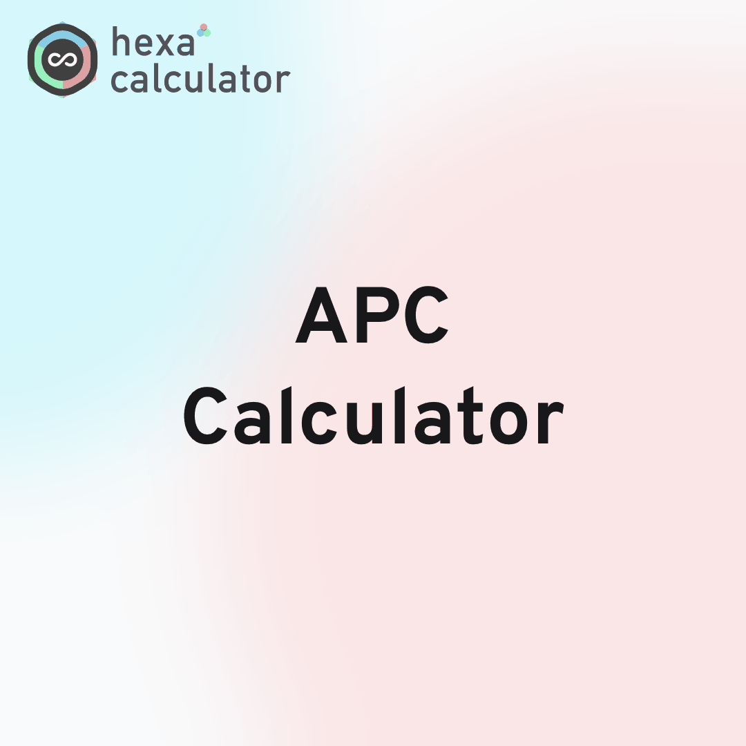 APC Calculator Card Image
