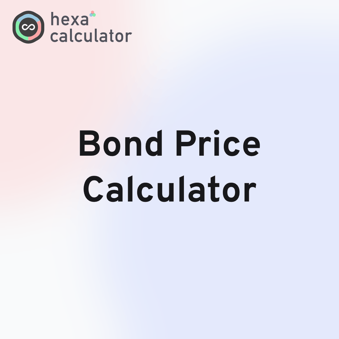 Bond Price Calculator Card Image