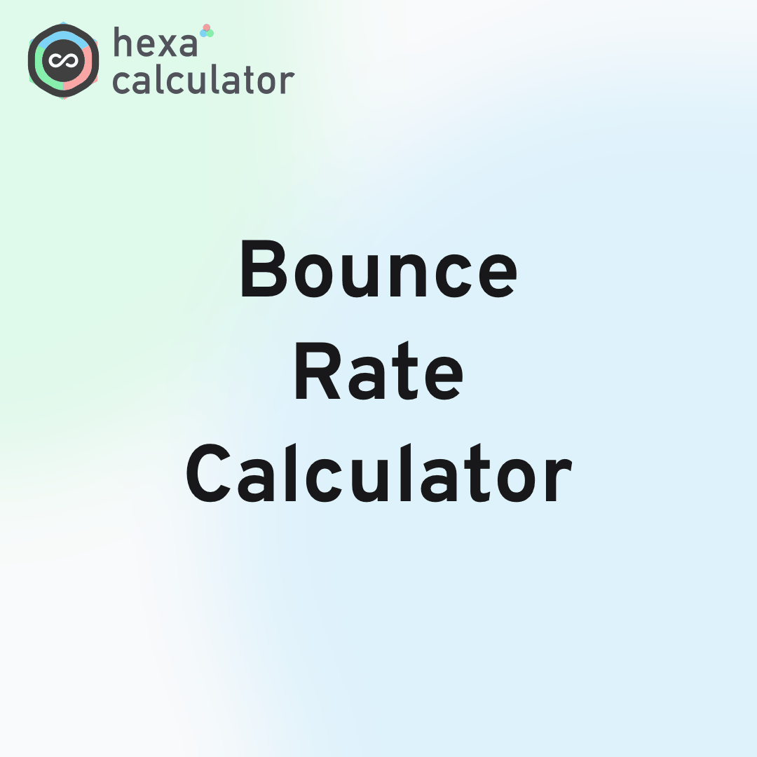 Bounce Rate Calculator Card Image