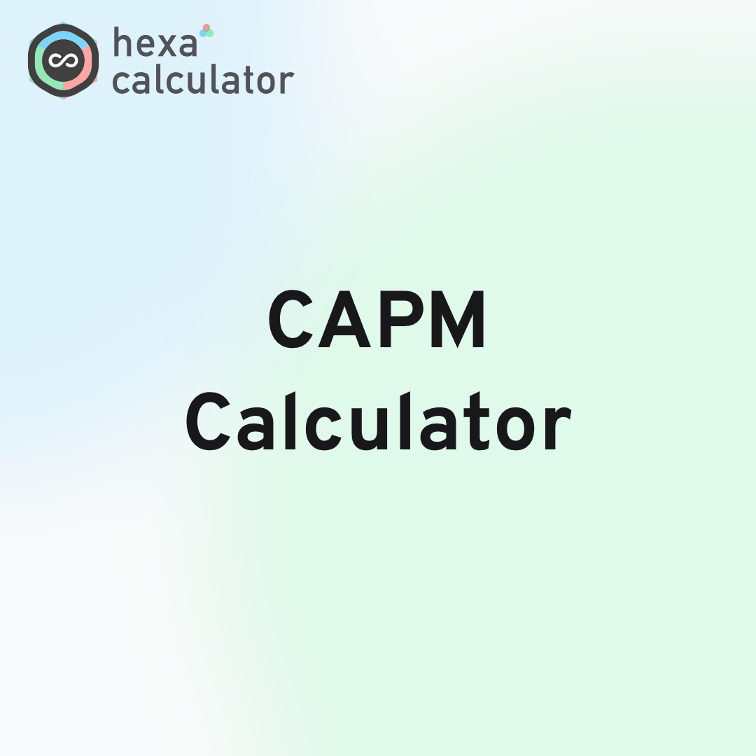 CAPM Calculator Card Image