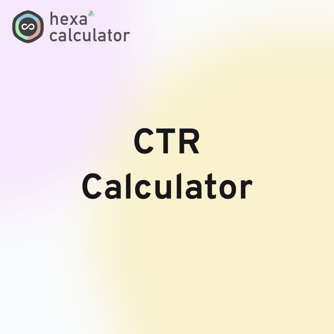 CTR Calculator Card Image