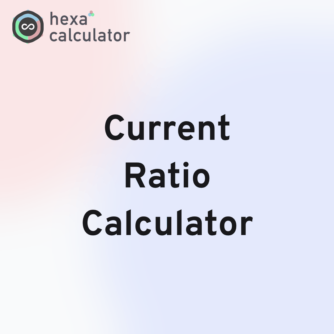 Current Ratio Calculator Card Image