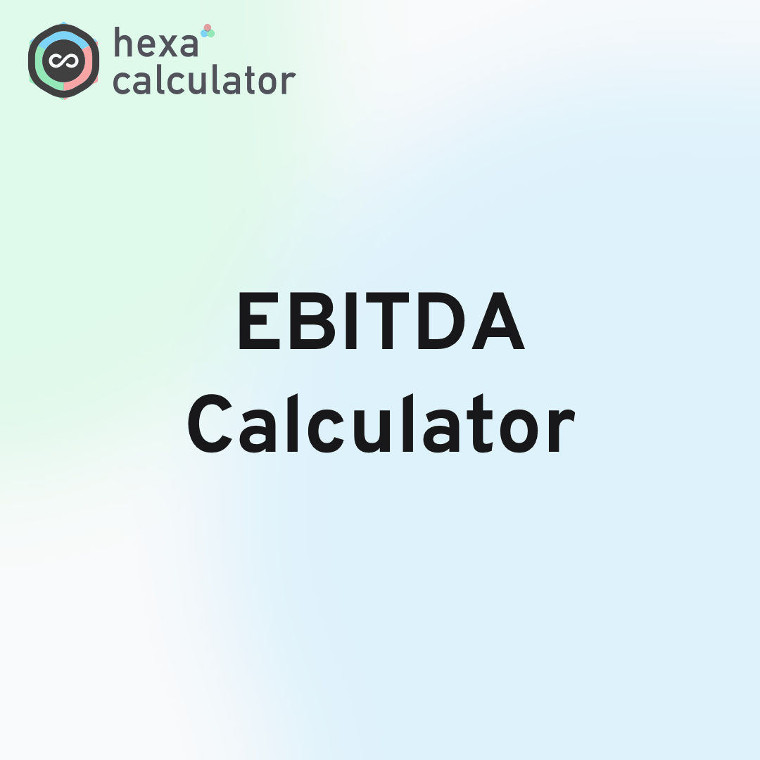EBITDA Calculator Card Image