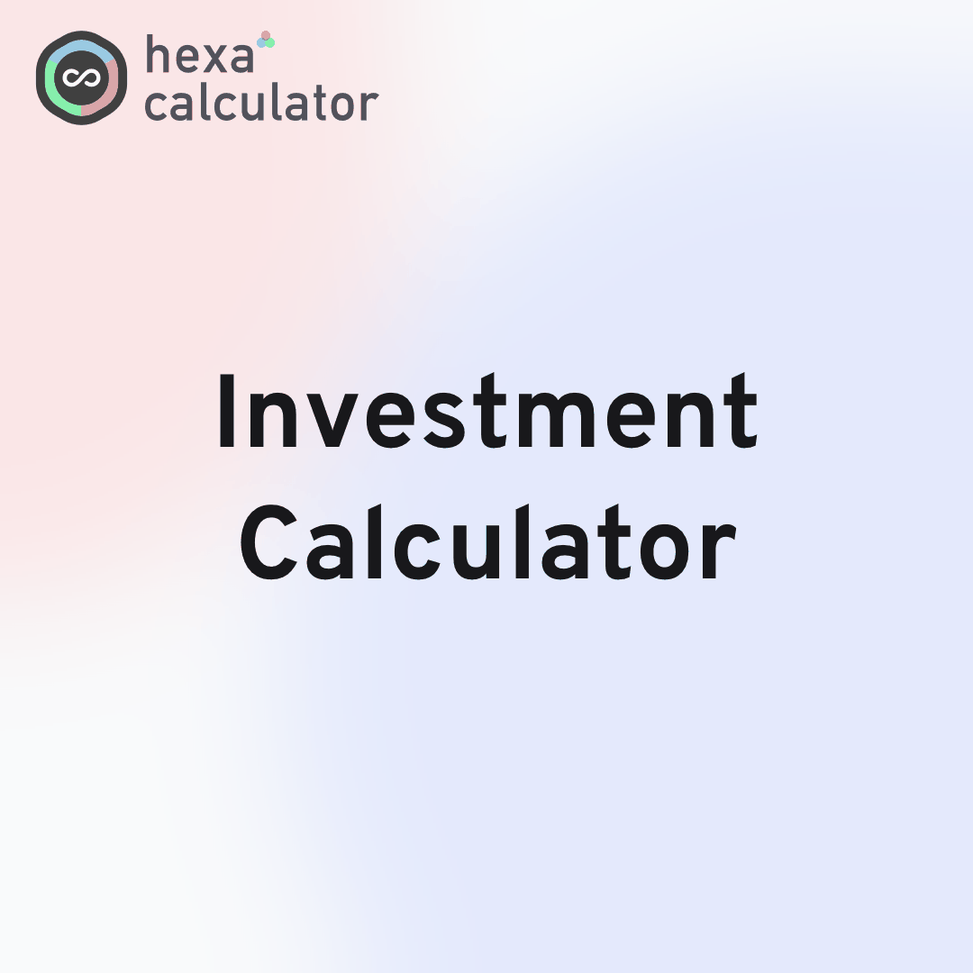 Investment Calculator Card Image