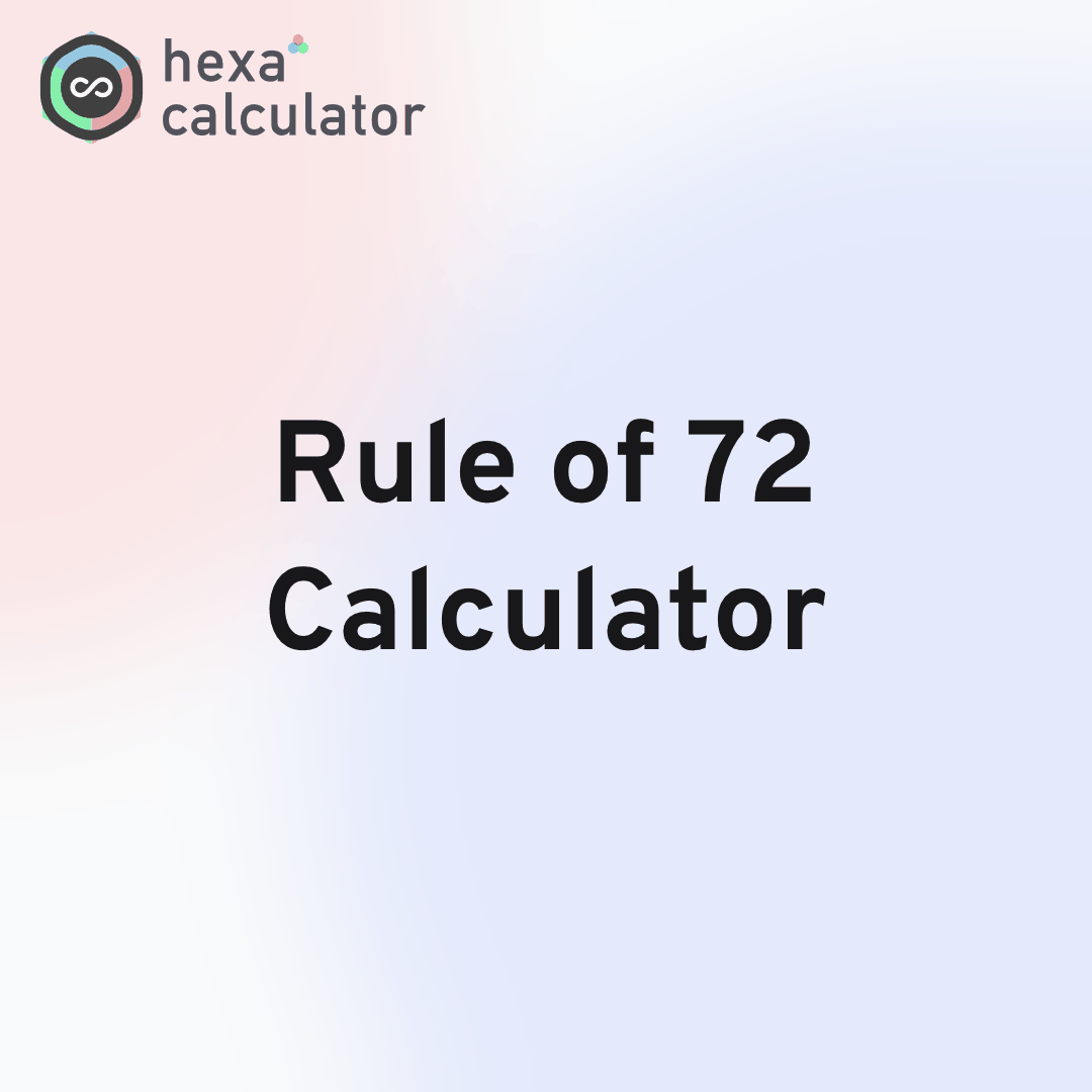 Rule of 72 Calculator Card Image