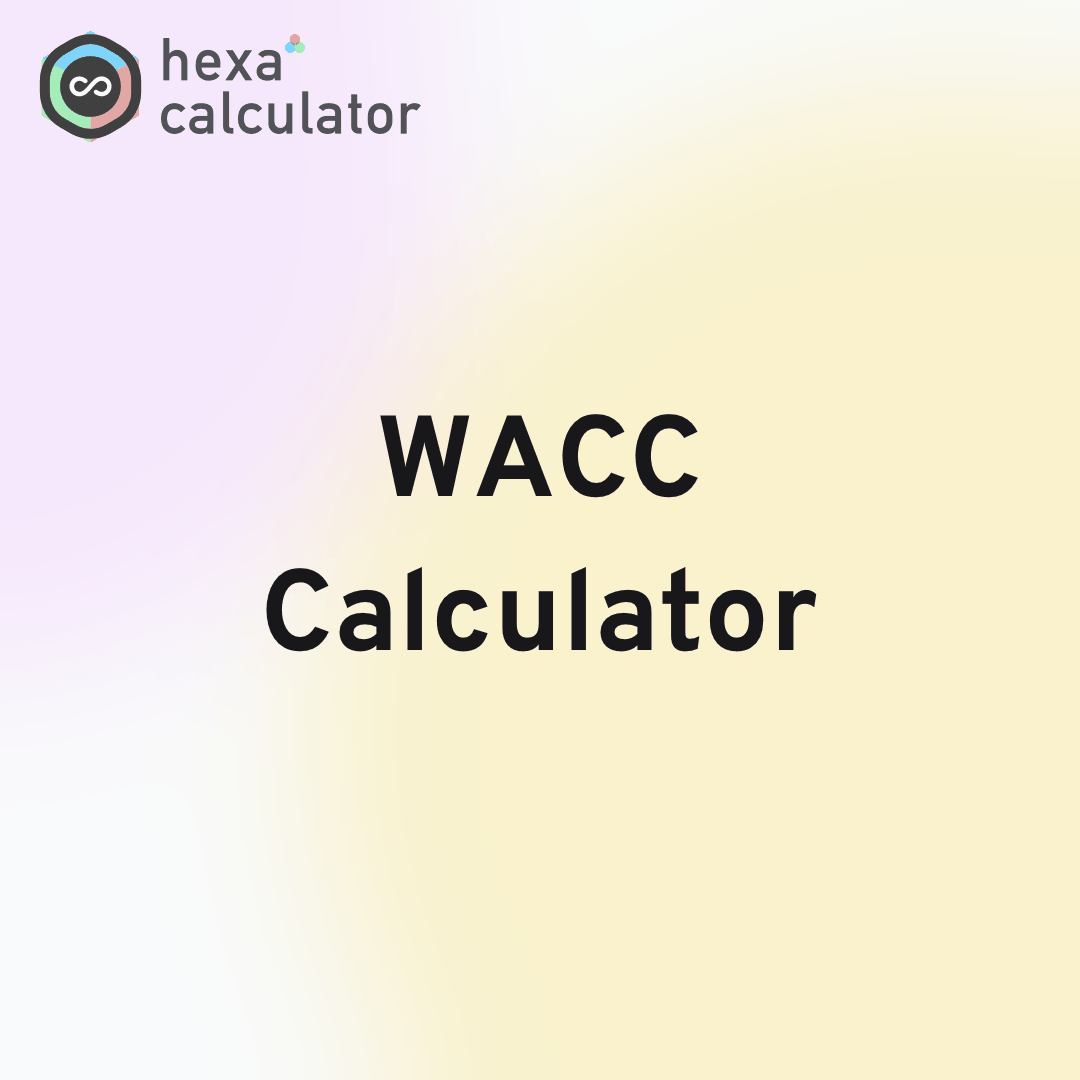 WACC Calculator Card Image