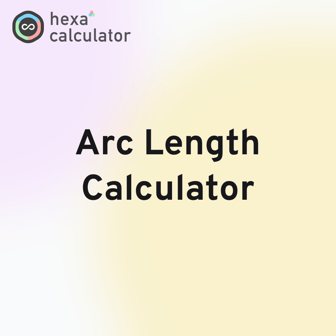 Arc Length Calculator
