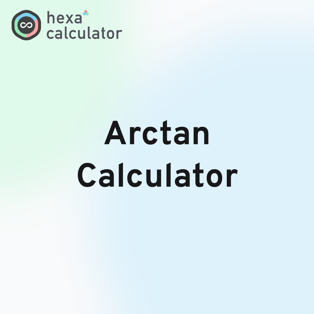 Arctan Calculator