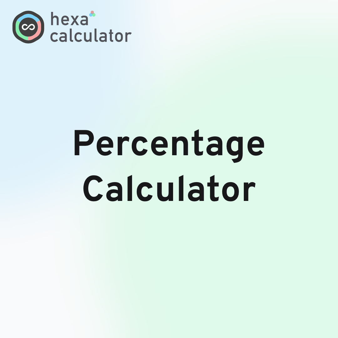 Percentage Calculator