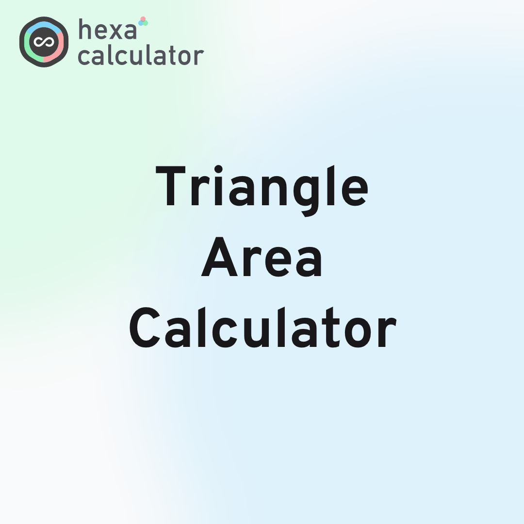 Triangle Area Calculator