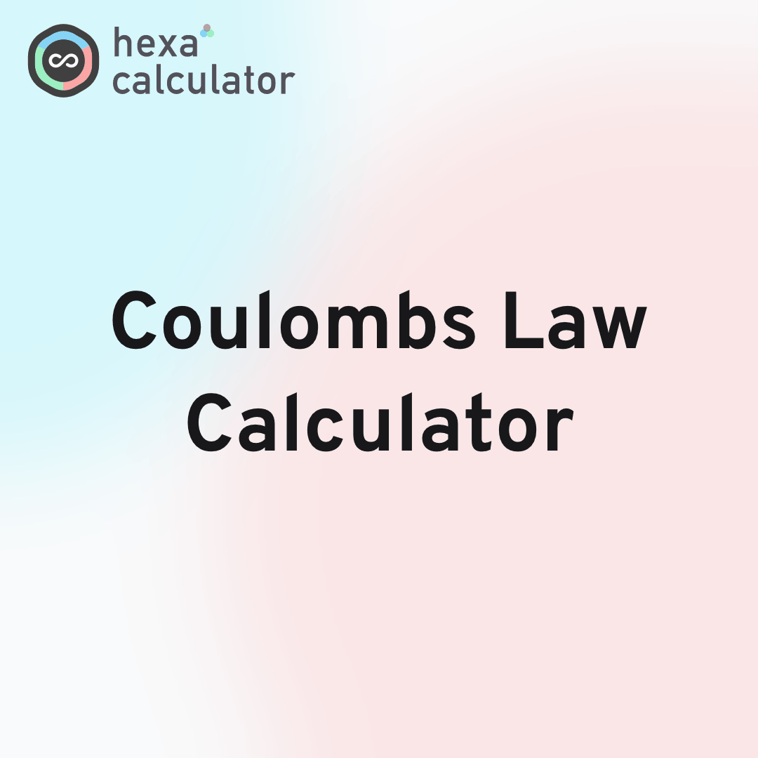 Coulombs Law Calculator Card Image