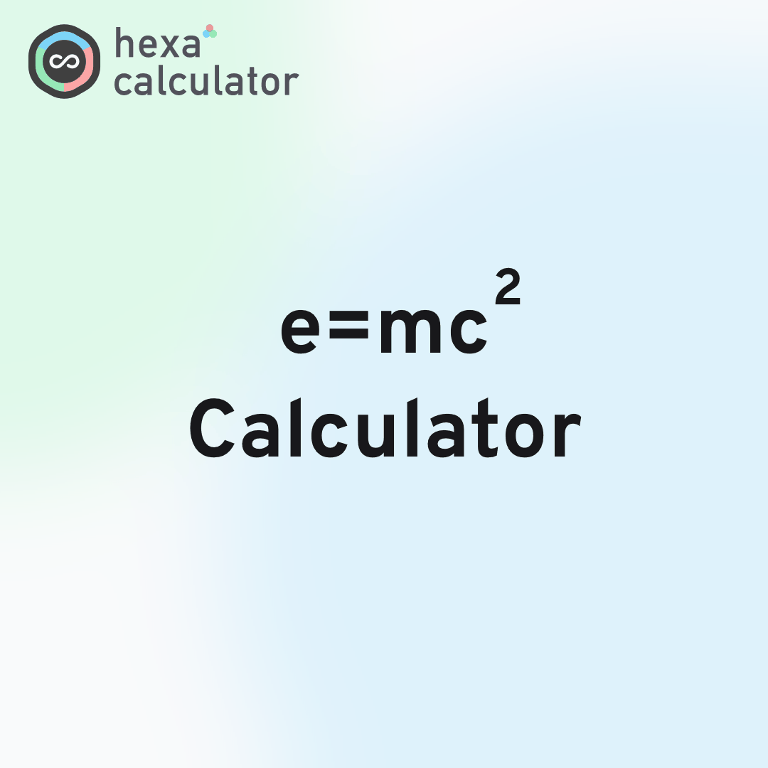 e mc2 Calculator Card Image