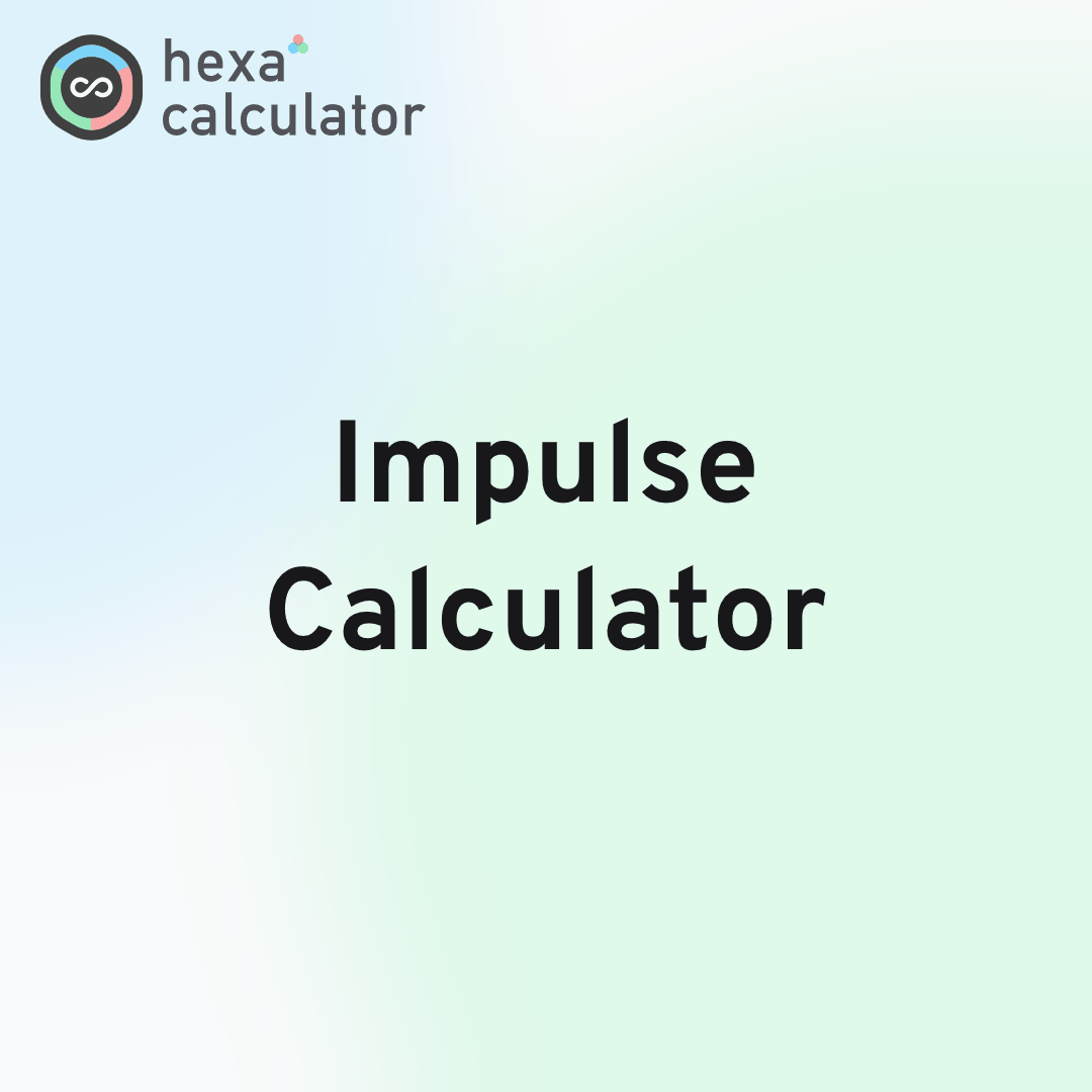Impulse Calculator Card Image