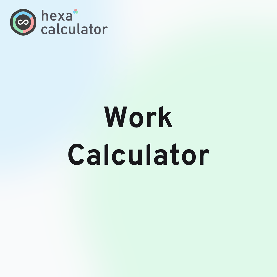 Work Calculator Card Image
