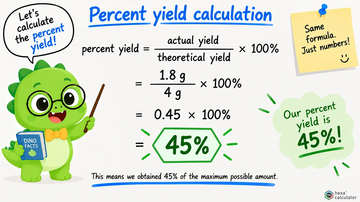 Example for Actual Yield Example for Actual Yield