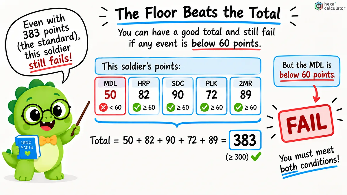 Army Fitness Test Fail Criteria