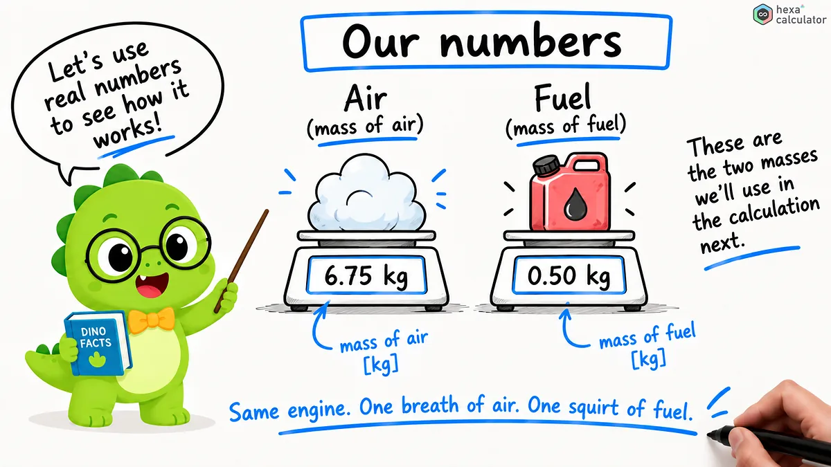 Air Fuel Ratio Example Air Fuel Ratio Example