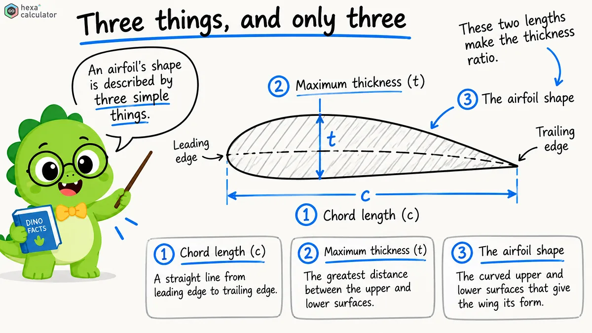 What describes the Airfoil shape? What describes the Airfoil shape?