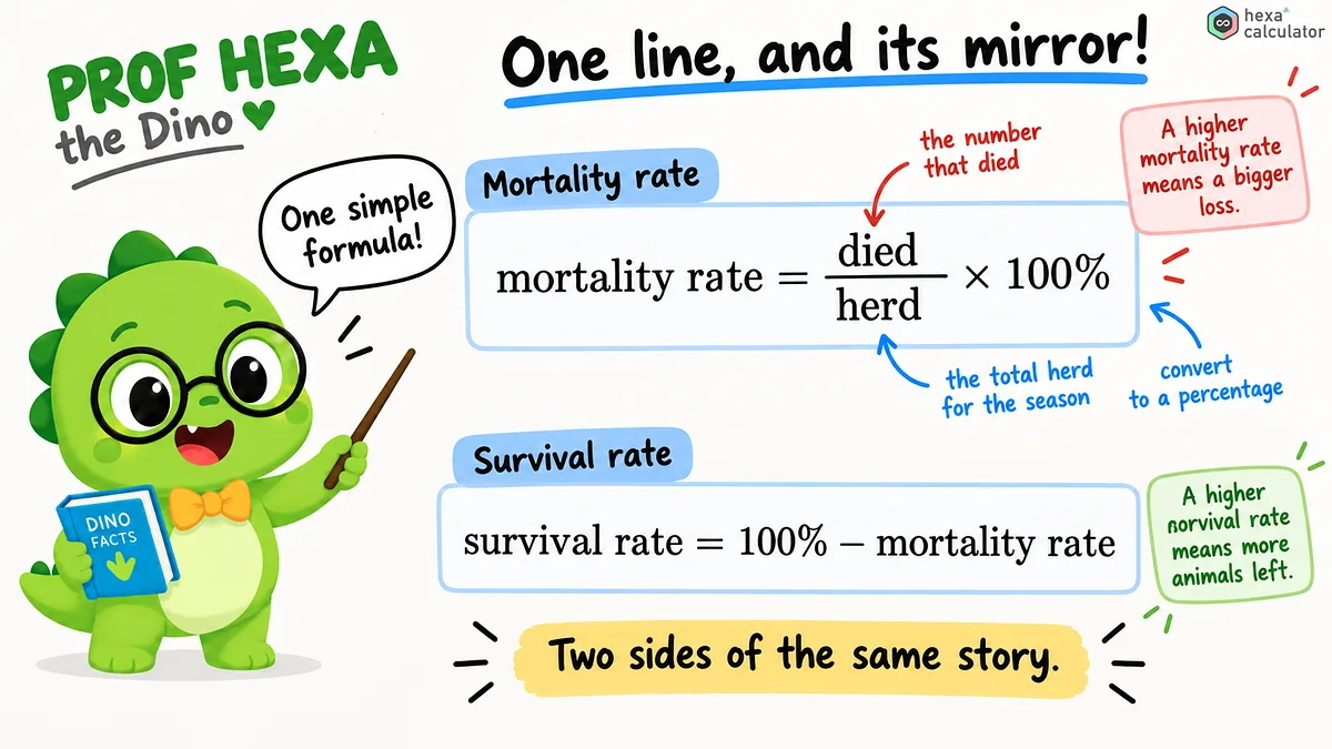 Animal Mortality Rate Formula Animal Mortality Rate Formula