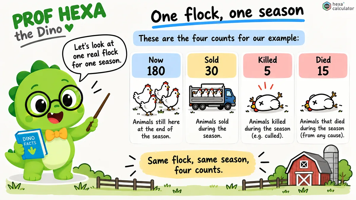 Animal Mortality Rate Example Animal Mortality Rate Example
