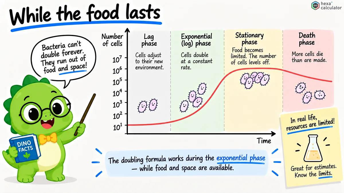 Bacteria Growth - Phases