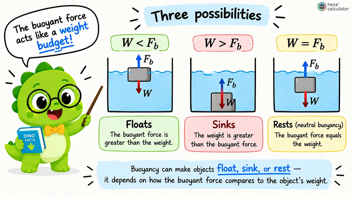 Floats or Sinks or Rests