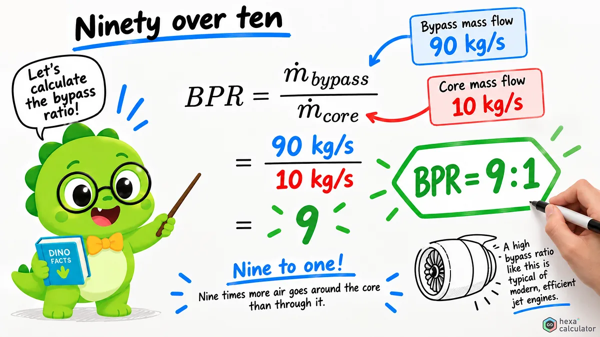 Bypass Ratio Calculations Bypass Ratio Calculations