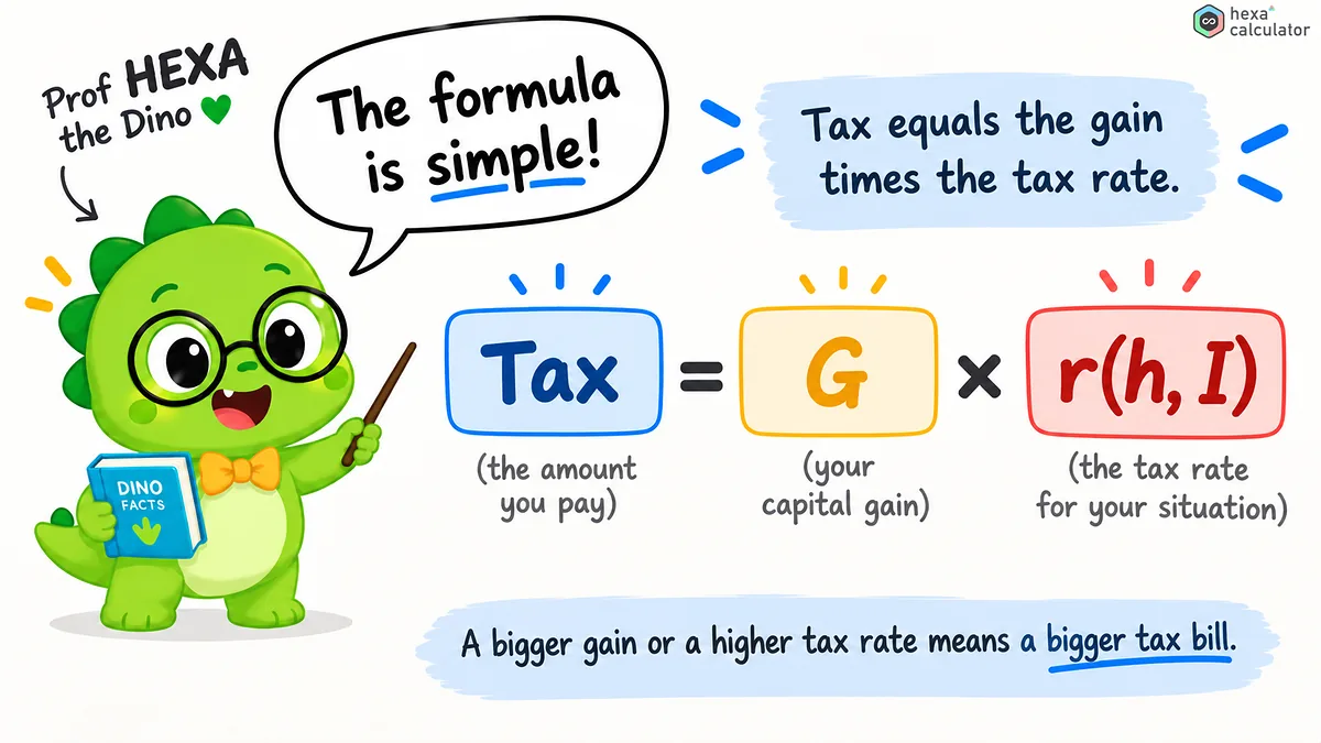 Capital Gains Tax Formula