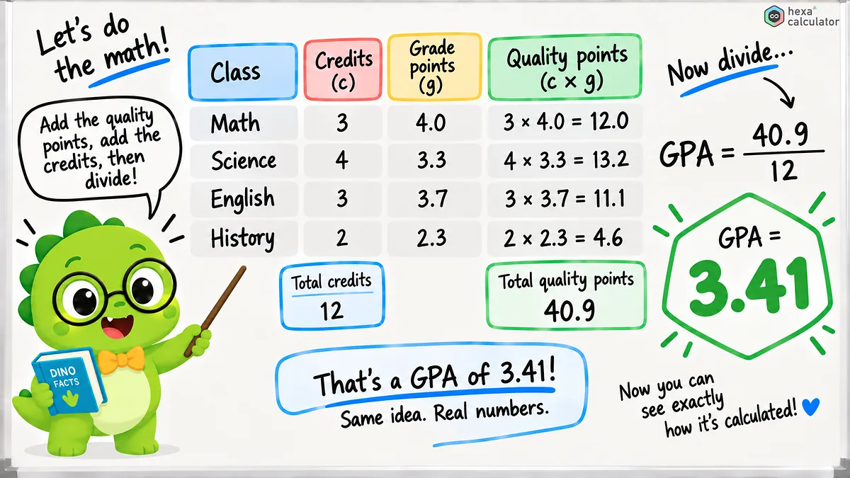 College GPA Calculations