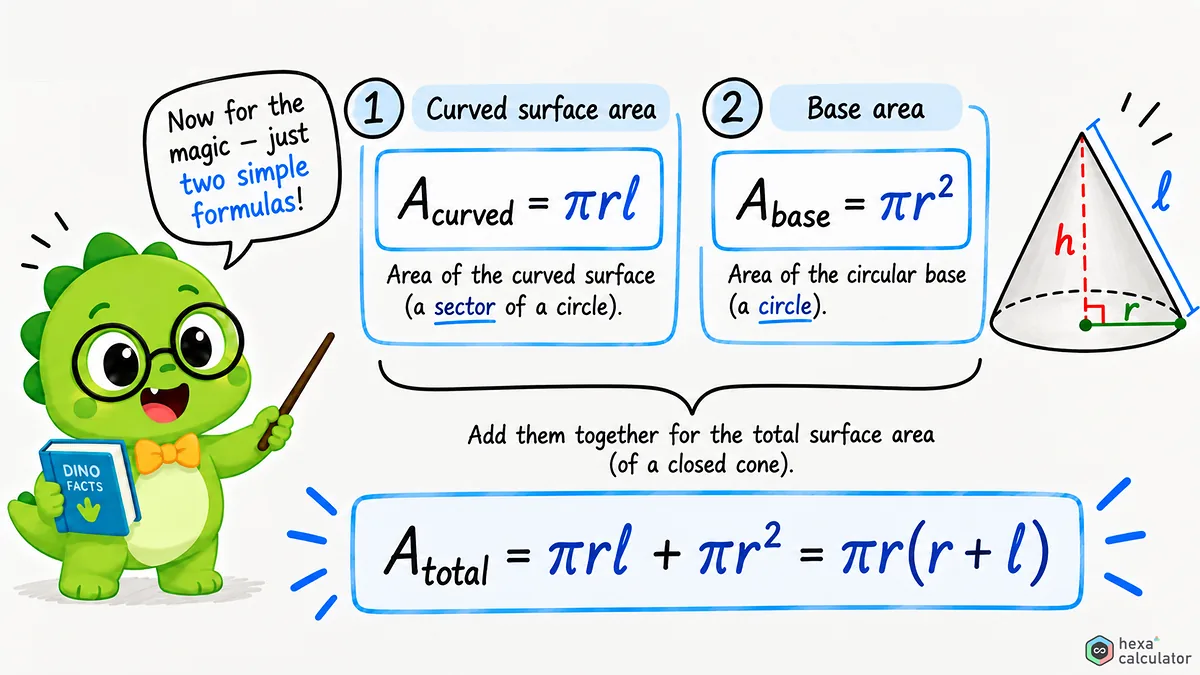 Cone Surface Area Formula