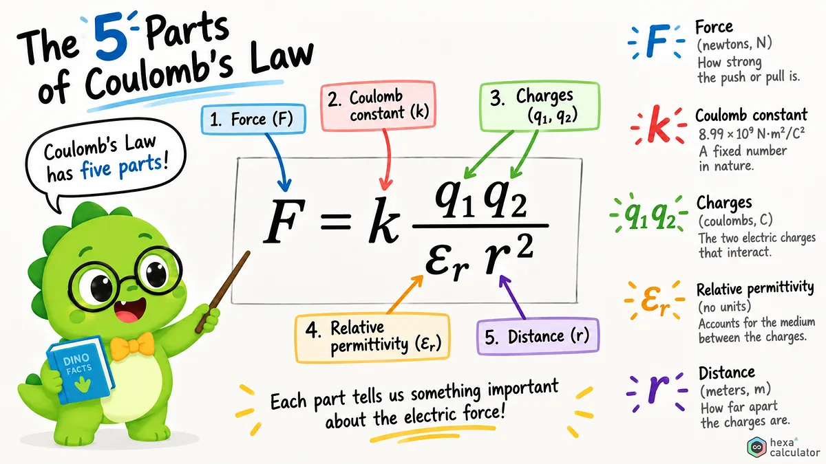 Coulomb's Law Parameters Coulomb's Law Parameters