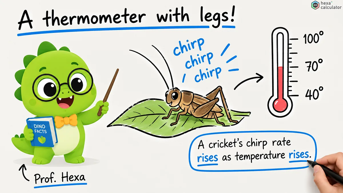 Cricket Chirp Temperature Introduction