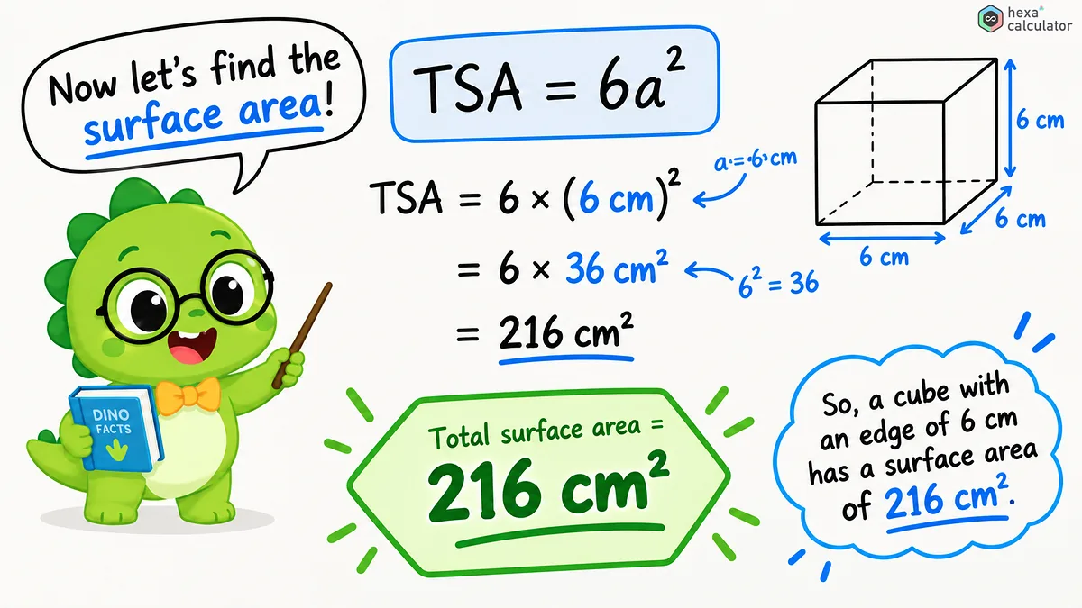 Cube Surface Area Calculations Cube Surface Area Calculations