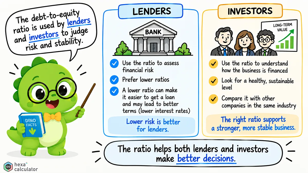 Debt-to-Equity Ratio Uses