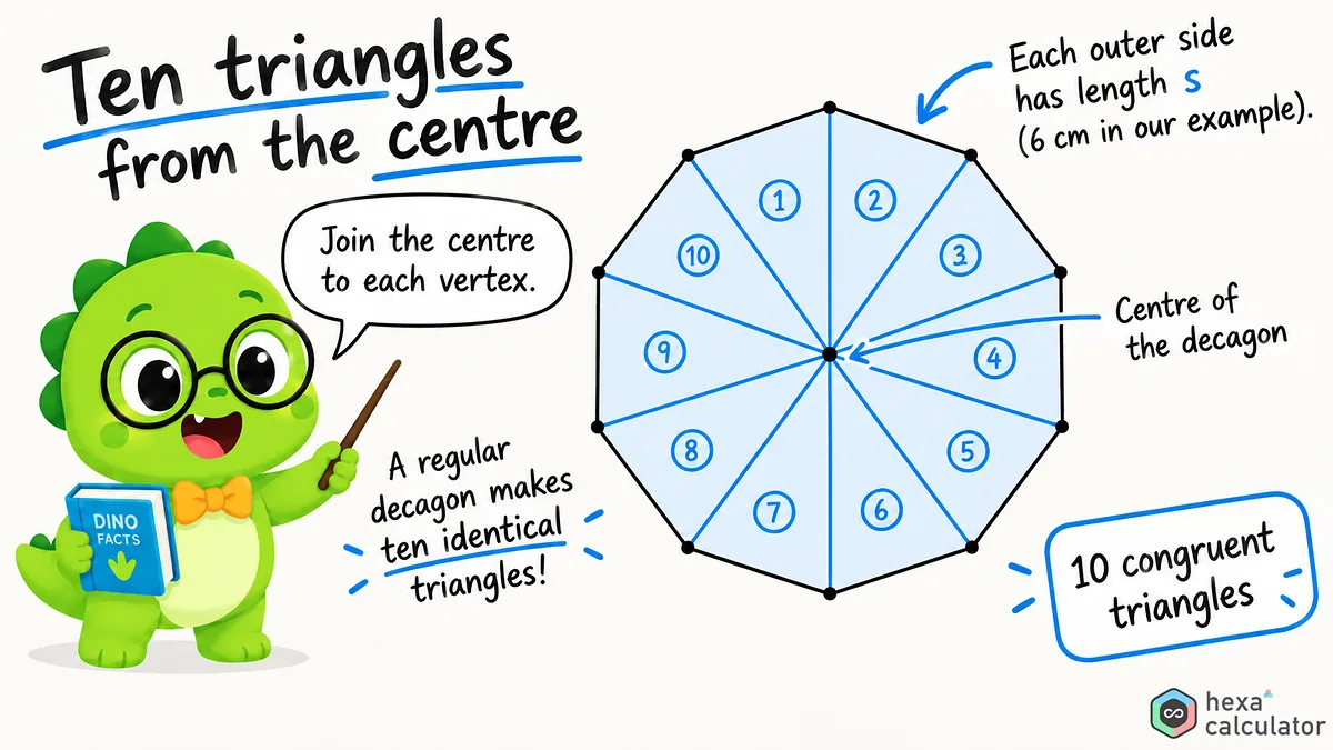 Decagon Triangle Representation