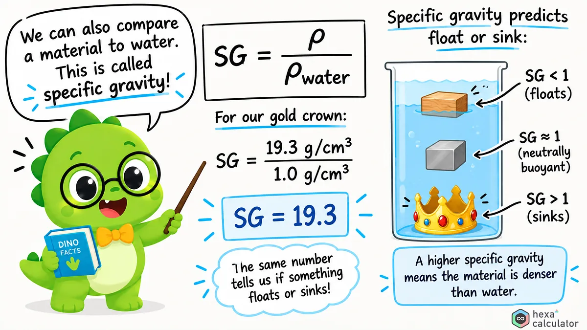 Specific Gravity of Material Specific Gravity of Material