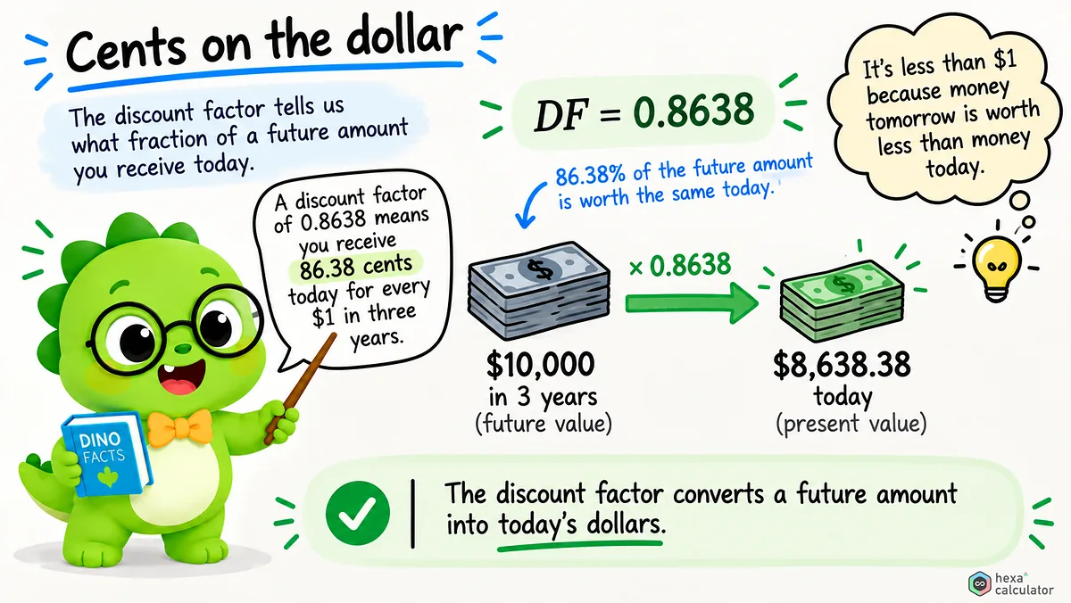 Discount Factor Calculations Discount Factor Calculations