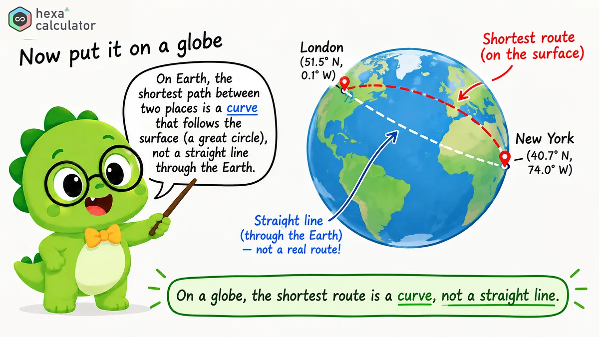 Distance Around the Globe