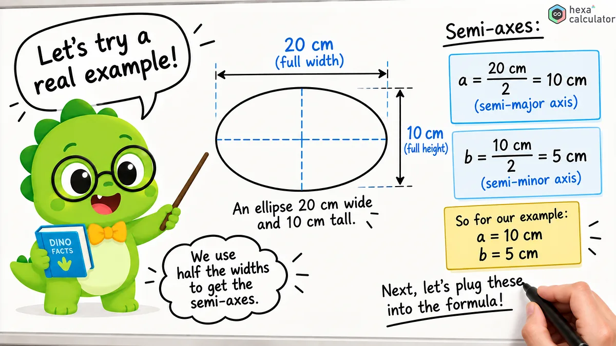 Ellipse Perimeter - Example Ellipse Perimeter - Example