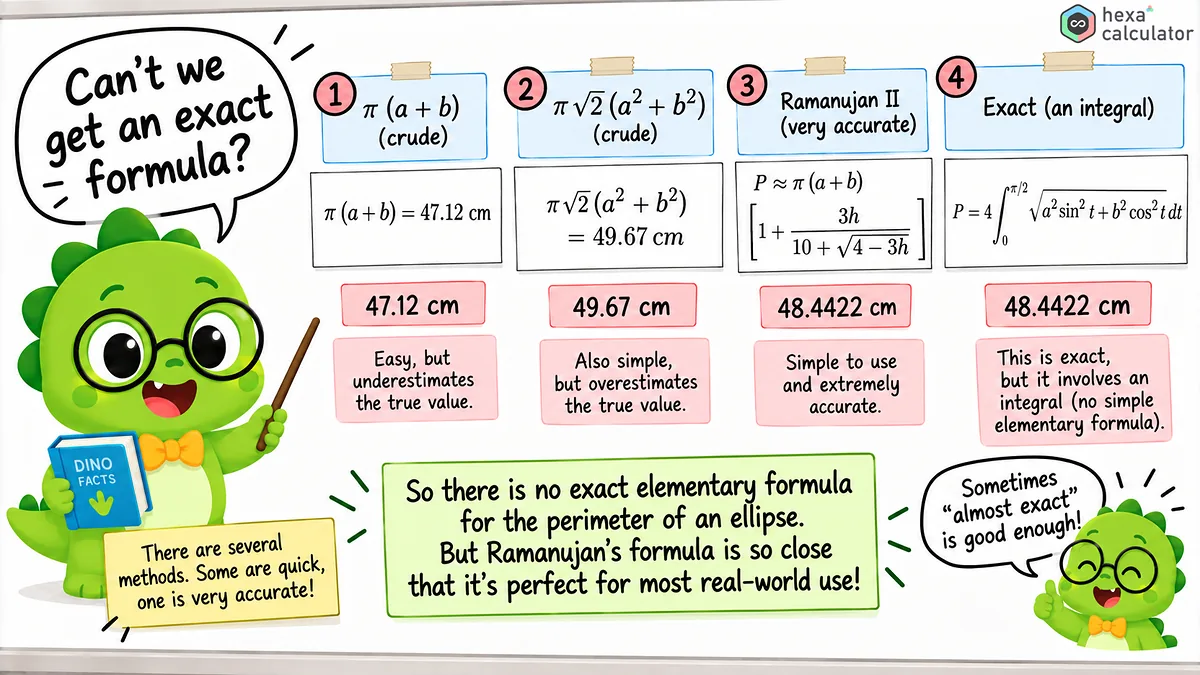 Ellipse Perimeter - Approximation Ellipse Perimeter - Approximation