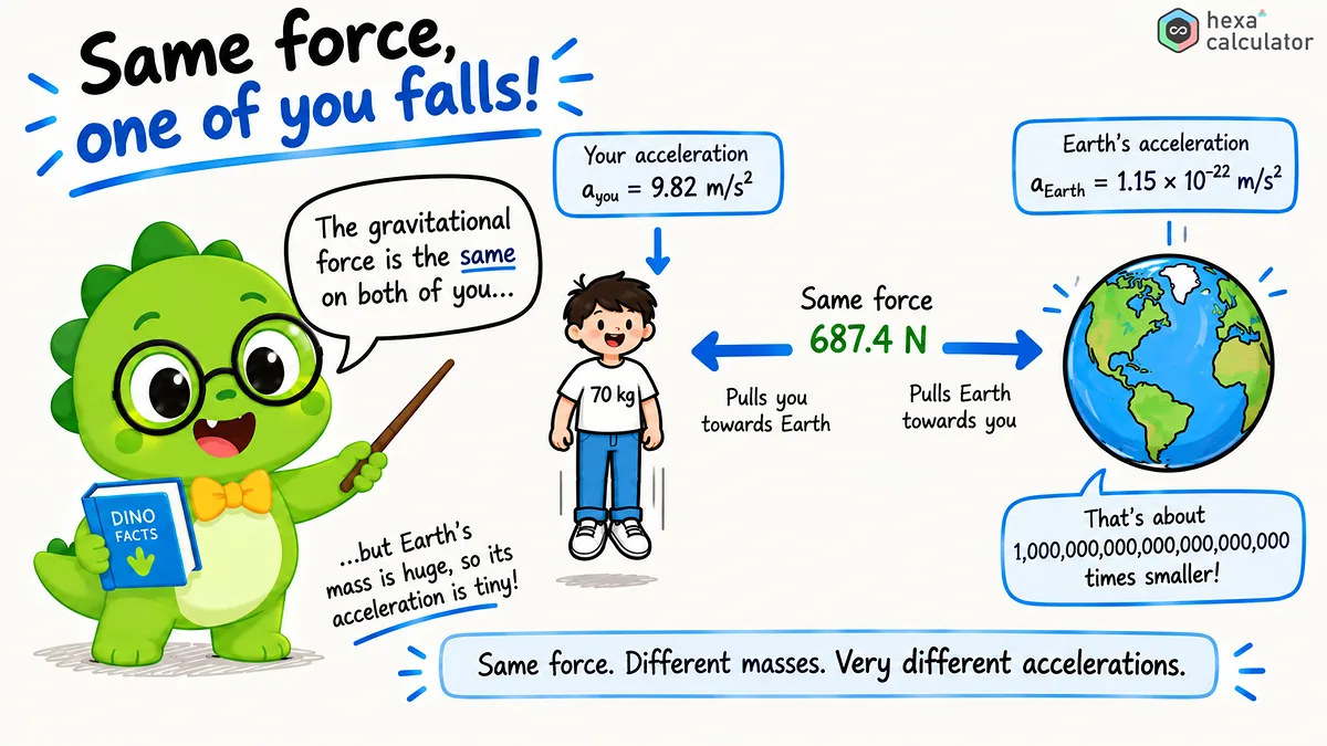 Gravitational Force Explainer