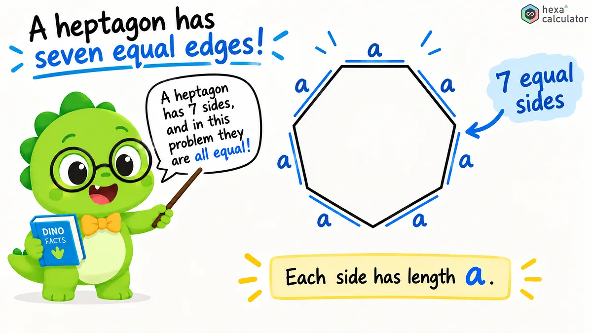 Heptagon Perimeter - Explainer Heptagon Perimeter - Explainer