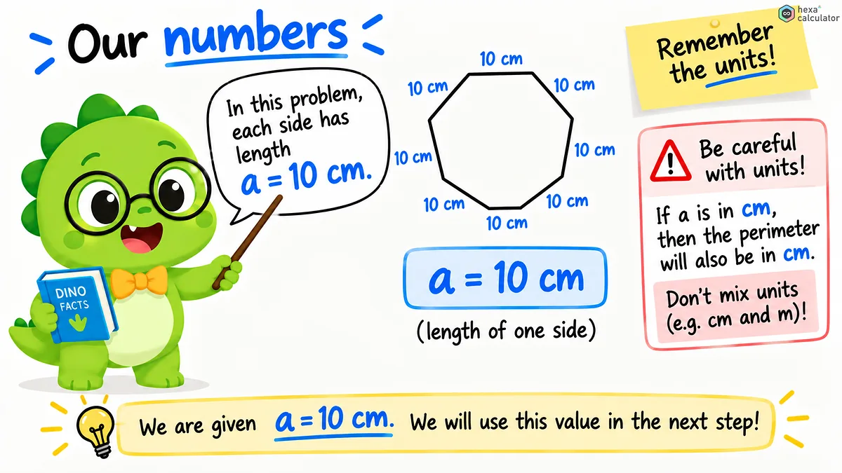 Heptagon Perimeter - Example Heptagon Perimeter - Example
