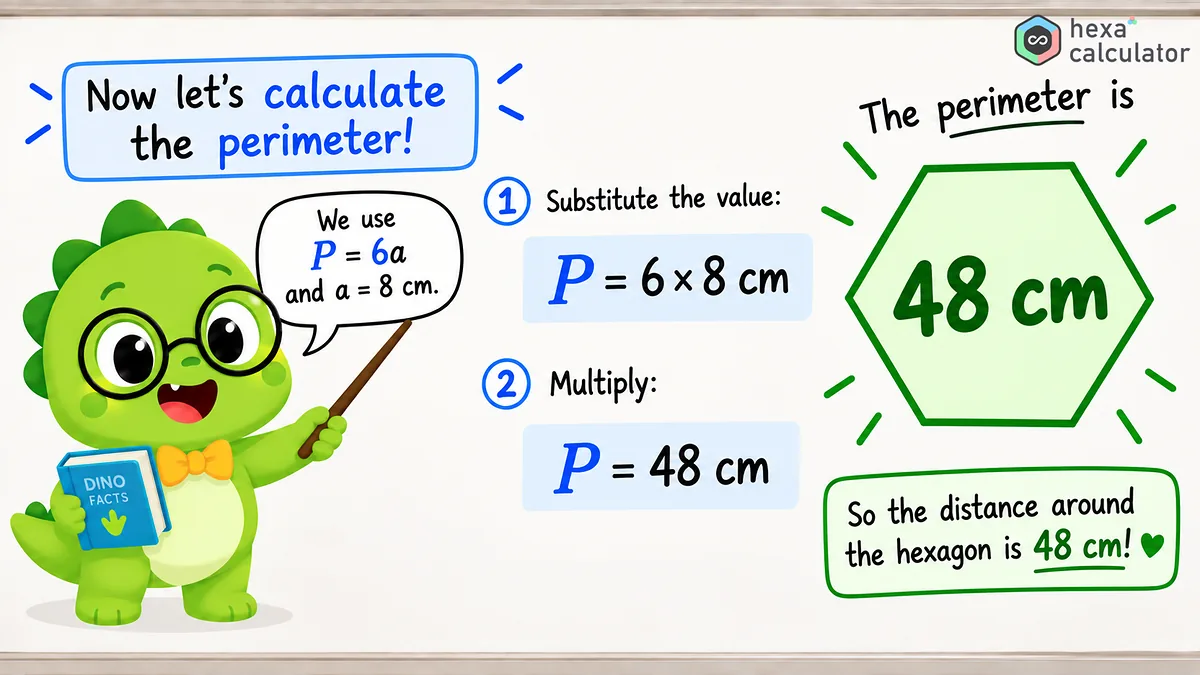 Hexagon Perimeter - Calculation
