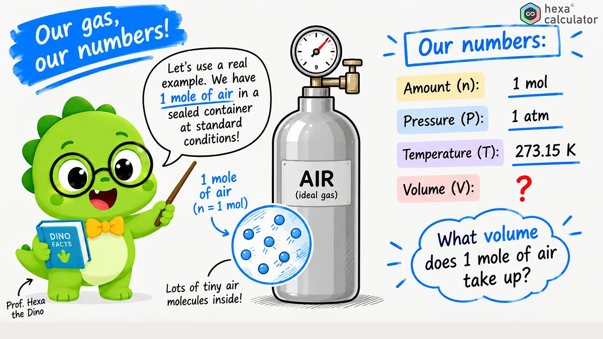 Ideal Gas Law - Example Ideal Gas Law - Example