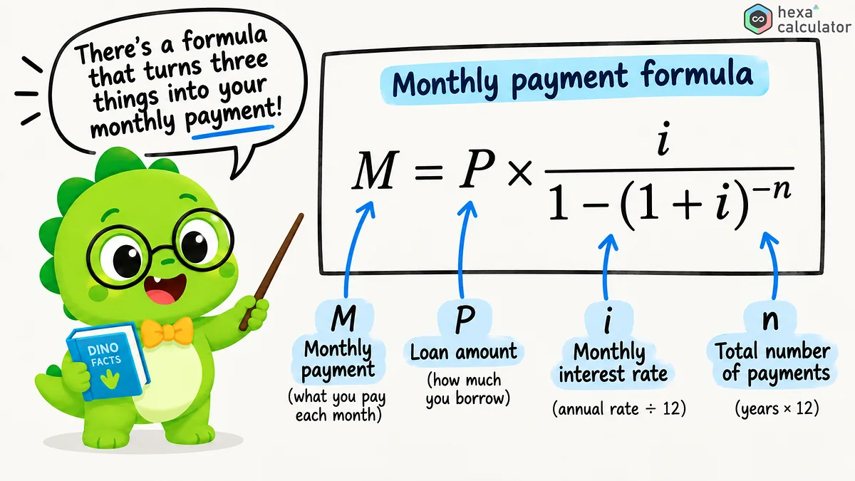 Loan Calculator - Formula