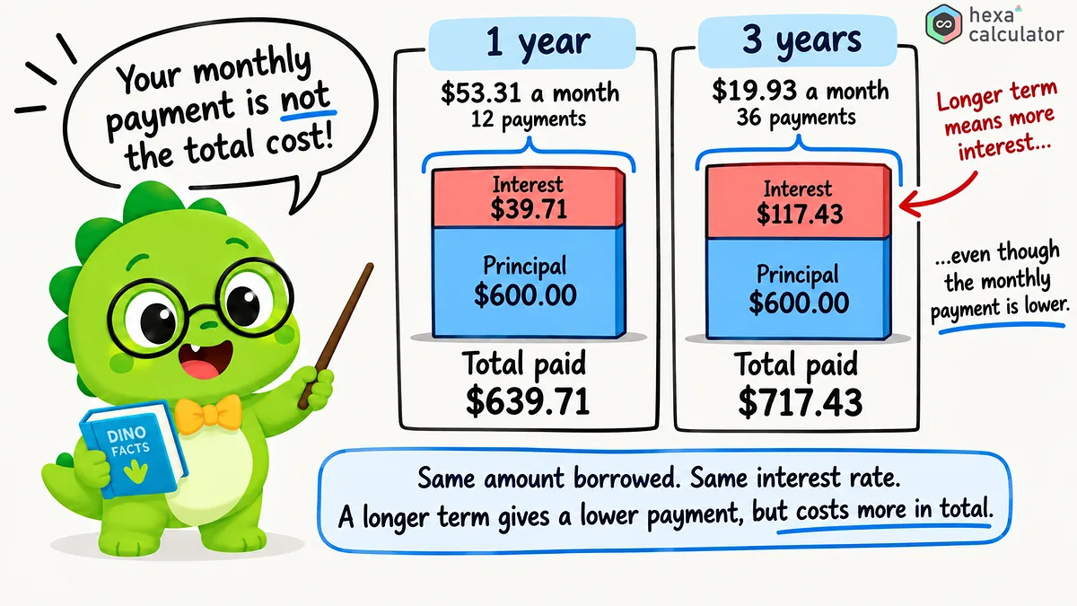 Loan Calculator - Comparison