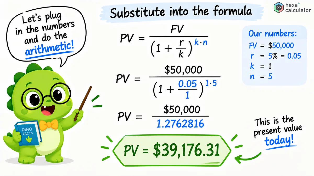 Present Value - Calculation Present Value - Calculation